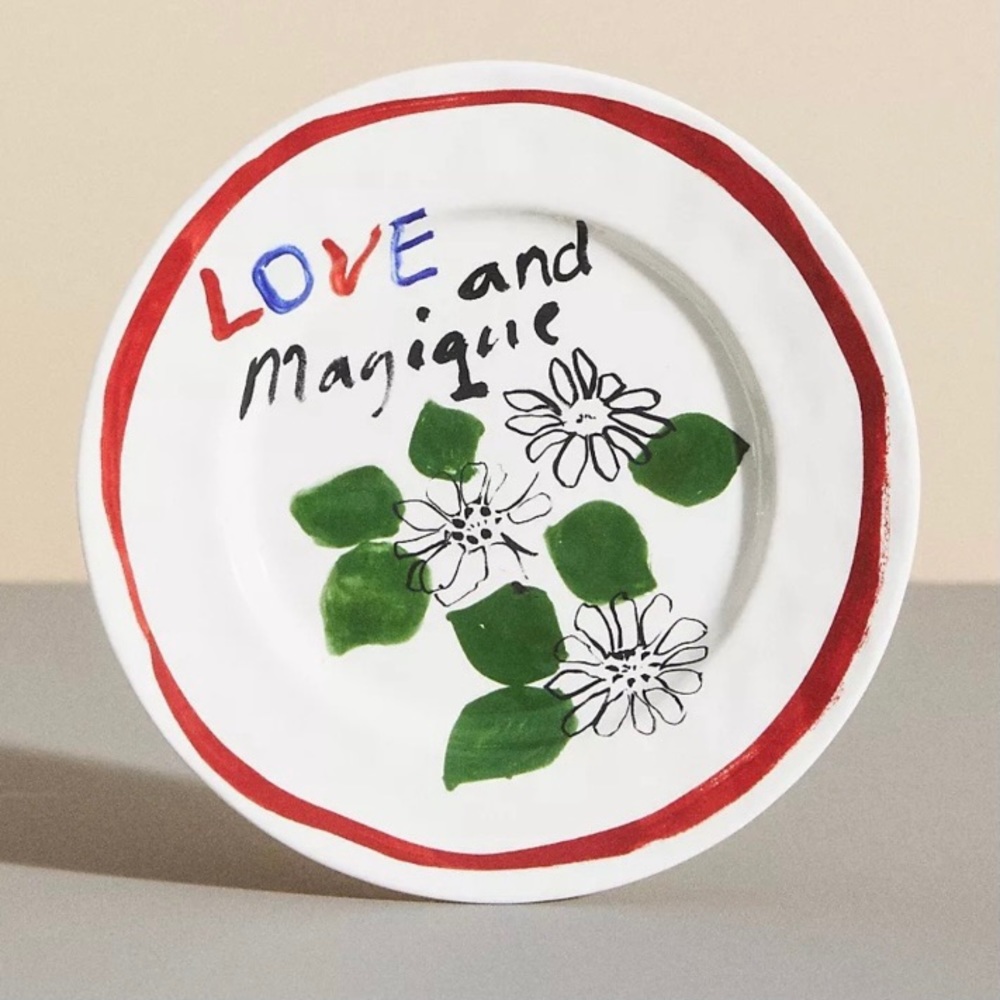 Set of 4 NWT - Hotel Magique Dessert Plates